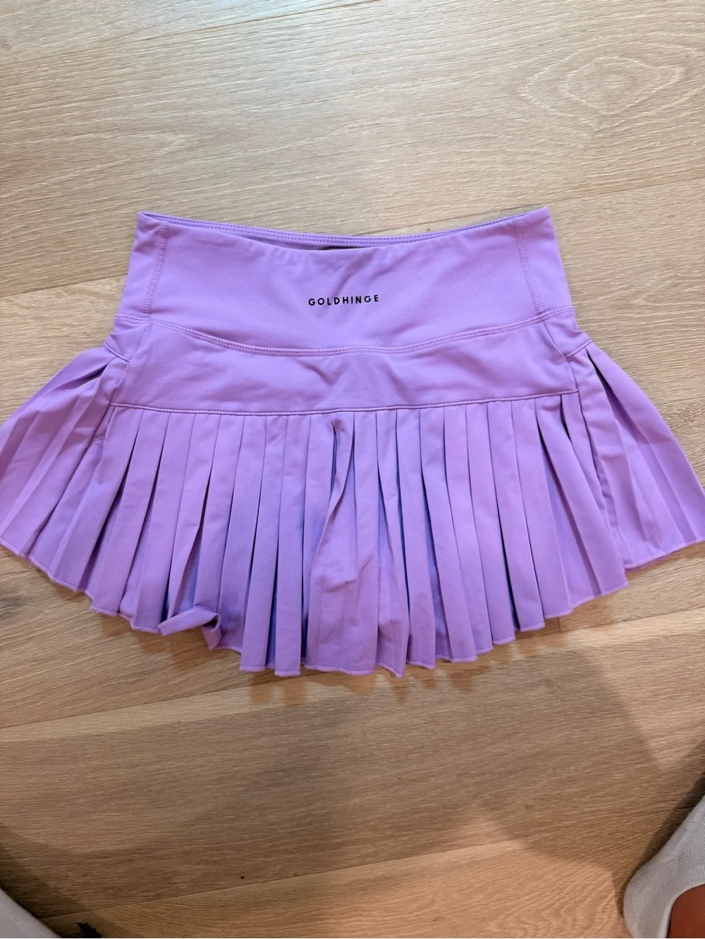 Pleated Lavender Women’s Skirt